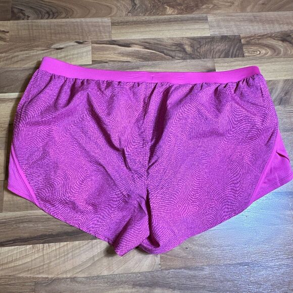 Under Armour Women's Fly By 2.0 Running Shorts Pink 1350196 SZ 3XL - Picture 4 of 6